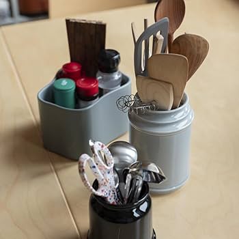 キッチンツールキャニスター 強化磁器 170mm Amazon｜キッチンツールキャニスター 170mm スコープ/強化